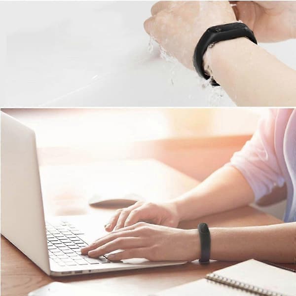 2-pakning - Xiaomi Mi Band 5/6 - Silikonremmer i flere farger
