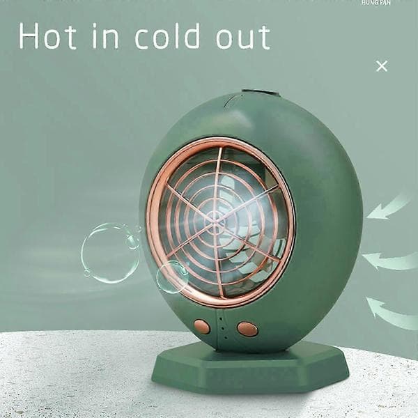 Mini USB-opladning Aircondition Ventilator Stor Vind Luftcirkulationsventilator Miniventilator
