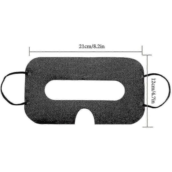 150 st engångs-VR-masker i non-woven, sanitär ögonmask, ögonskyddsmask för VR-headset Vive Virtual R
