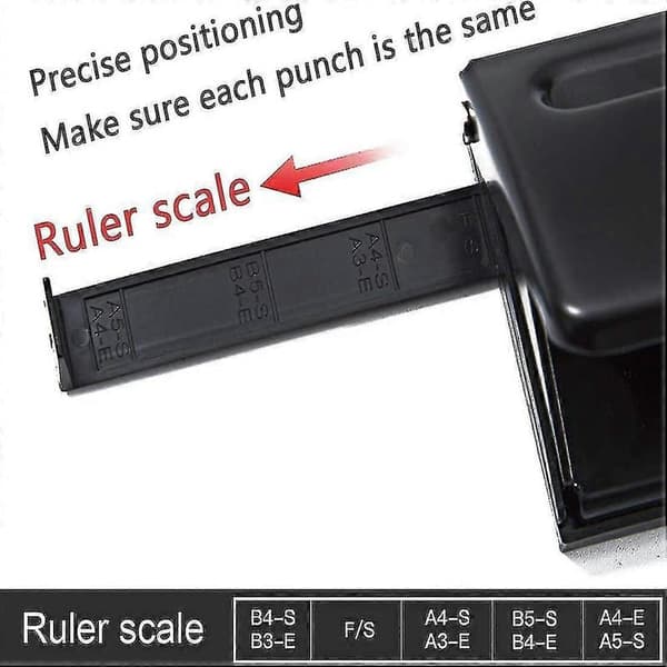 Justerbar 6-hulls hullmaskin for tidsskrifter/dokumenter
