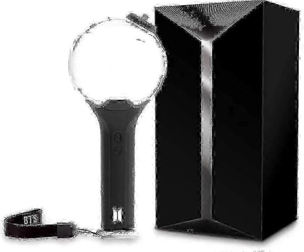 2025 Bts Offisiell Light Stick Ver.3 Med 7 Fotokort Gratis Gave