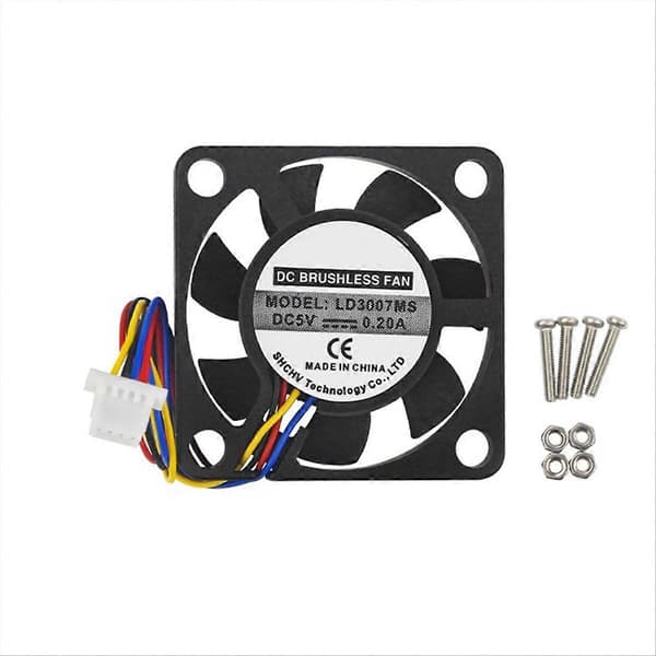 Til Raspberry Pi 5 Køleventilator 4Pin JST Terminalstik Multifunktion 5. Generation Special 3007 Heatsink Fan