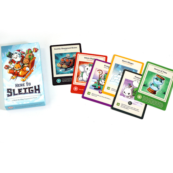 Here to Sleigh Holiday Expansion Pack - Utformat för att komplettera ditt Here to Sleigh-grundspel Combat Basics sled version