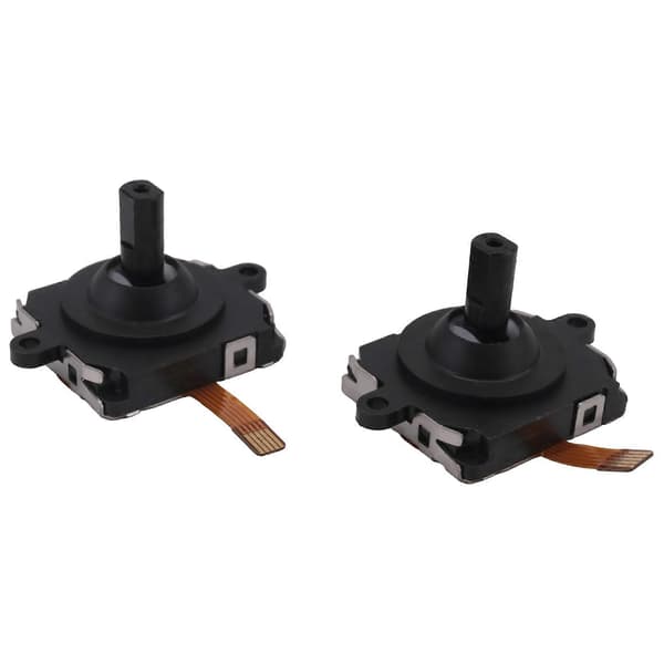 2 STK 3D analoge joysticks til Meta Quest3 VR Controller Thumbstick 3D analog joystick til Quest3 Black