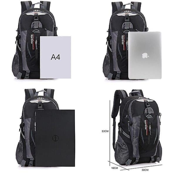Large Waterproof Backpack 40L Bag Camping Hiking Outdoor Travel Backpack