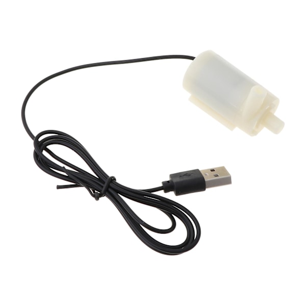 Usb-drevet Mini Motor Vannpumpe Lav Støy For Akvarier Mini Fontene Pumpe