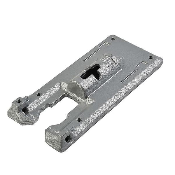 Stiksav Gulv Jig Base Samling Sav Sort+sølv Beslag Dele Tilbehør Aluminium/Jern