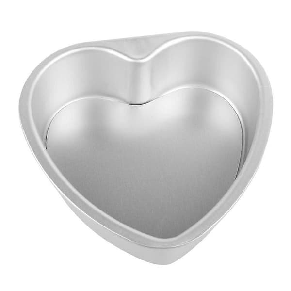Sød Hjerteformet Kageform DIY Non-stick Bageform Kagefremstillingsforme Pande (15 cm) style1735