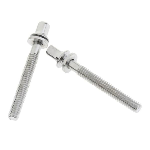 2X 2 stk. trommespenningsstenger i rustfritt stål for trommedeler tilbehør 54 mm