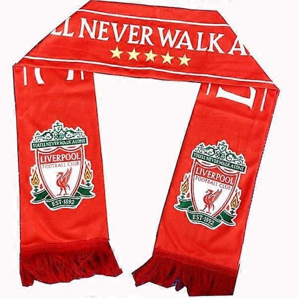 Mub- Halstørklæder Fodboldfans Efterår Og Vinter Heppe Vinkende Halstørklæder Liverpool Helt Rød