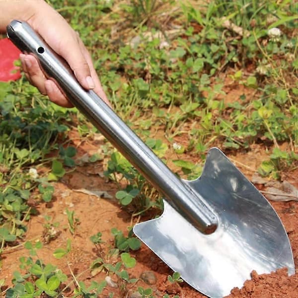 Trädgårdshandspadar Handjärnspade Trädgårdsredskap för plantering, omplantering, ogräsrensning, flyttning