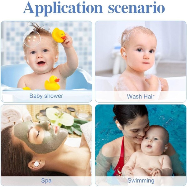 Vedenpitävät baby korvatarrat | Vedenpitävä korvasuojaus baby | Vastasyntyneen baby kuulosuojaimet uimiseen, suihkuun ja kylpemiseen