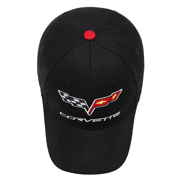1 stk Brodert Logo Baseballcaps Chevrolet Corvette C6 Duck