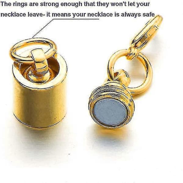Skruelås Magnetisk Smykkelås Til Halskæder 6mm