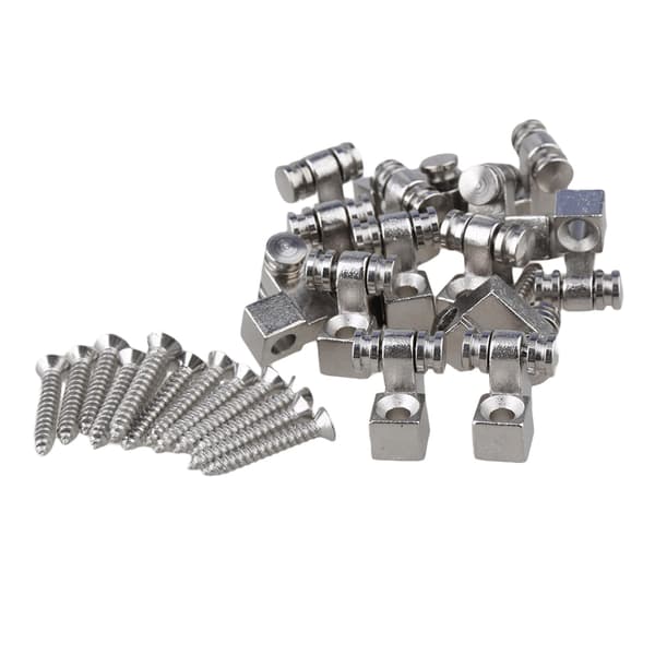Gitarstrengtreholder Rulledesign Kromsett med 20