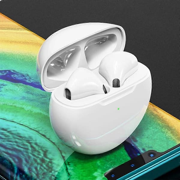 Pro6 Bluetooth-hodesett Vit
