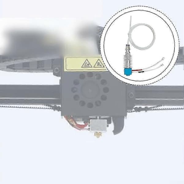 Aluminiumslegering Dysehoved 0,4 mm til Anycubic Mega X Chiron Vyper Go Højtryks 3D-printerdele Tilbehør