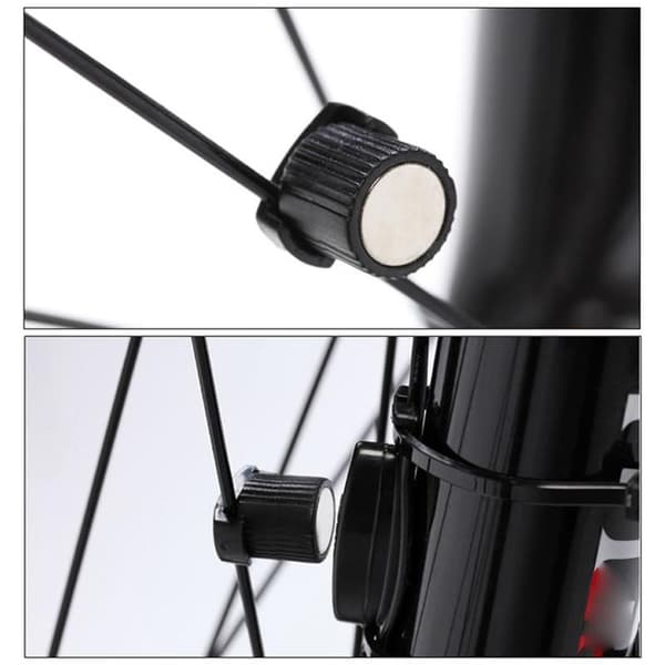 2 stk. Cykelcomputer Hastighedssensor Eger Magneter Cykler Speedometer Eger Magneter