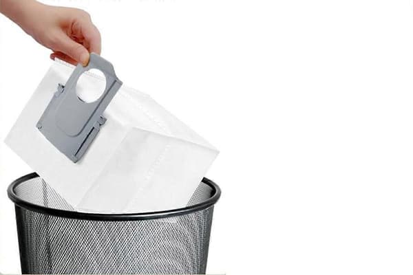 10 stk. støvsugerposer 3L stor kapasitet for Roborock White One Size