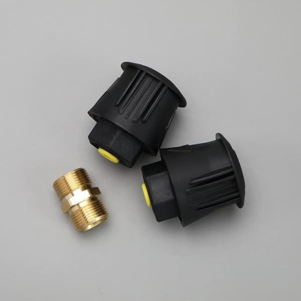 1 Set Högtrycks Snabbkoppling Ersättning Kompatibel med Karcher K2-K7 Snabbkopplingsslangar Plast Högtryckstvätt Slangadapter.