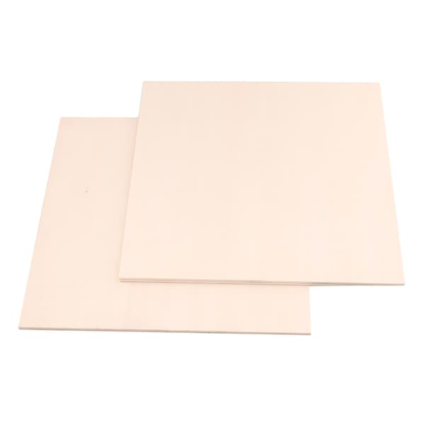 5 stk. 20 cm x 20 cm træplader håndværk træplade 5 mm tyk til gør-det-selv-fremstilling