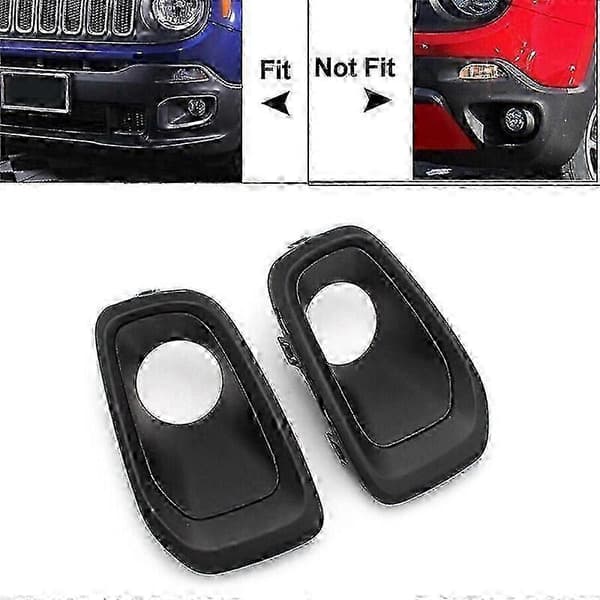 Tåkelysdeksel foran støtfanger for 2015-2018 Jeep Renegade