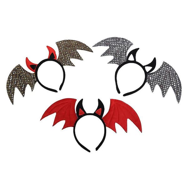3kpl siipipanta Halloween-koristeisiin