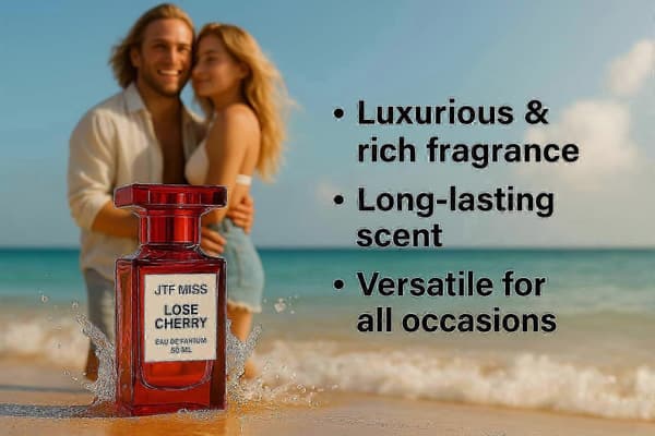 Eau de Parfum for men 50ml Black Cherry Langvarig duft med tre- og blomsternoter