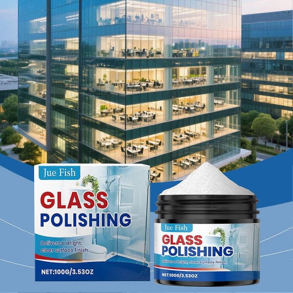 Glaspoleringspulver Gendanner Glasgennemsigtighed Ridsefjernelse Gendanner Klarhed 1