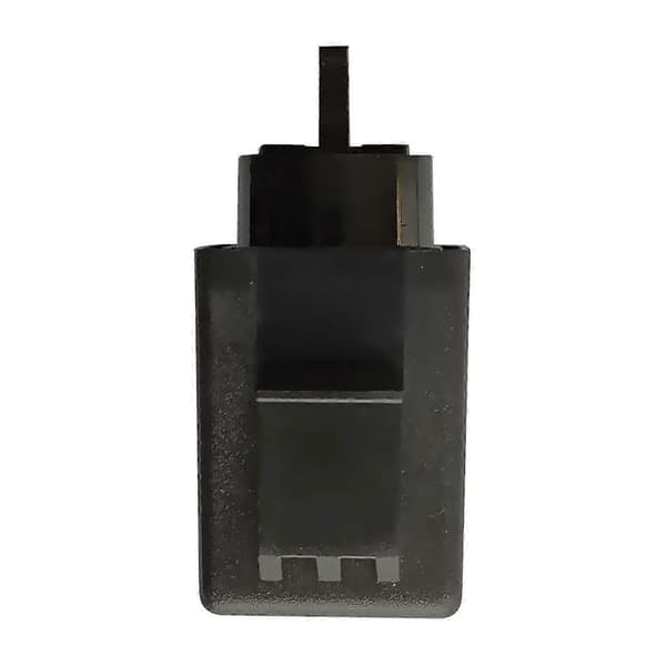 Blinkrelæudskiftning 12v Universal 3-benet til LED-blinklys 3cm x 2.9cm x 6.5cm Black