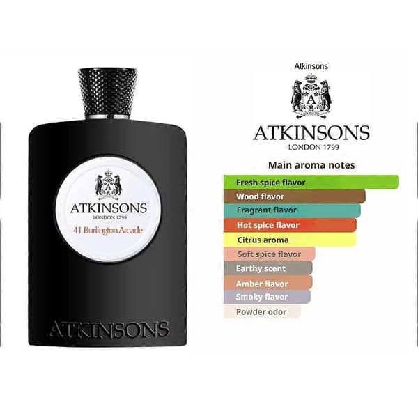 Atkinsons Old Street Eau De Cologne Luksusduftgave til særlige lejligheder Black