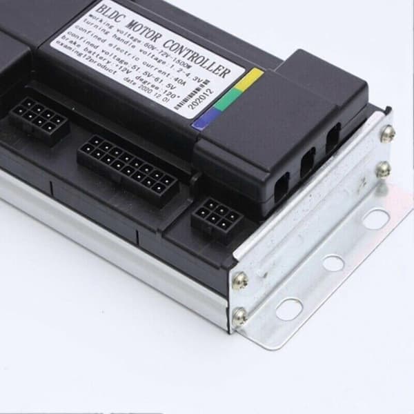 Universal DC børsteløs navmotor sinusbølgecontroller 1500W 60-72V 40A til scooter elektrisk controller