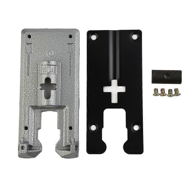 Stiksav Gulv Jig Base Samling Sav Sort+sølv Beslag Dele Tilbehør Aluminium/Jern