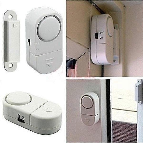 Trådløst sikkerhedssystem til hjemmet vinduesdør indbrudstyv sikkerhedsalarm magnetisk sensor til hjemmesikkerhed