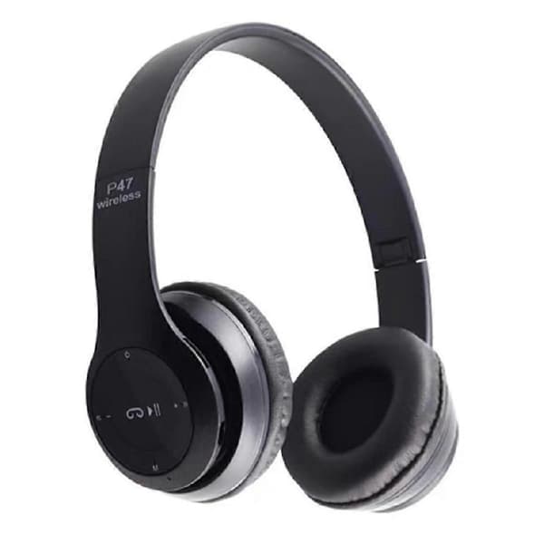 Uformelt hodesett – svart Bluetooth-hodesett