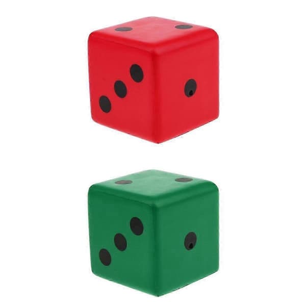 25-26 2-5 st svamp tärningar skum prick tärningar spelar för matematik undervisning leksak 2 st