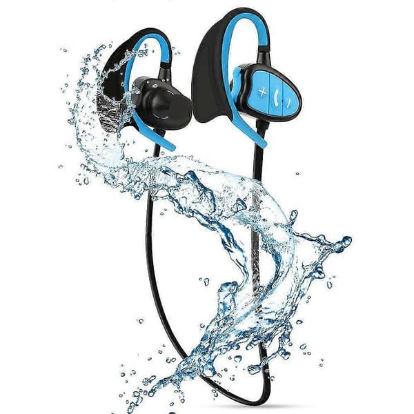 Ipx8 Helt Vattentäta Hörlurar Trådlösa Simhörlurar Headset