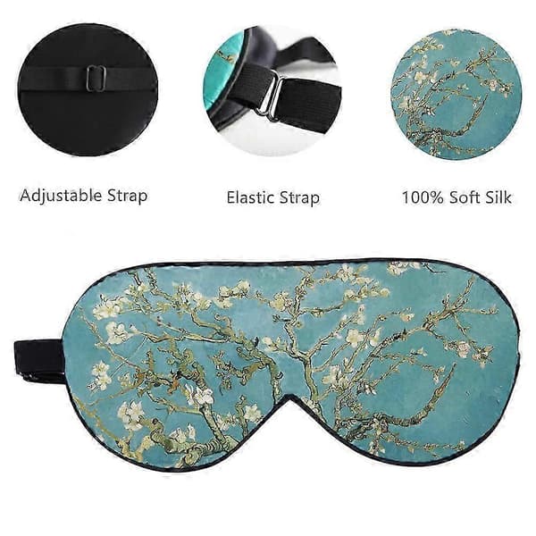 Silkkiset unimaski säädettävällä hihnalla - Hyvä