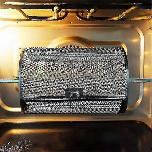 Airfryer Rotisseriekurv - Steketrommel i rustfritt stål Section A