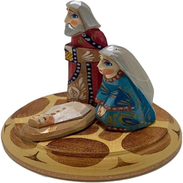 Juleskulptur statuette til lejlighed hus moderne dekoration