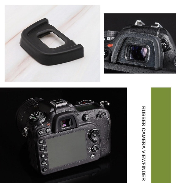 Dk-23 Søger kompatibel med Nikon D750 D90 D300s D610 D600 D7100 D80(sort)(2stk)