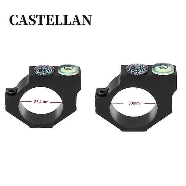 Metall Anti-Cant Vaternivåfeste Boble for 25,4 / 30 mm Ring Kikkertsikte Rør