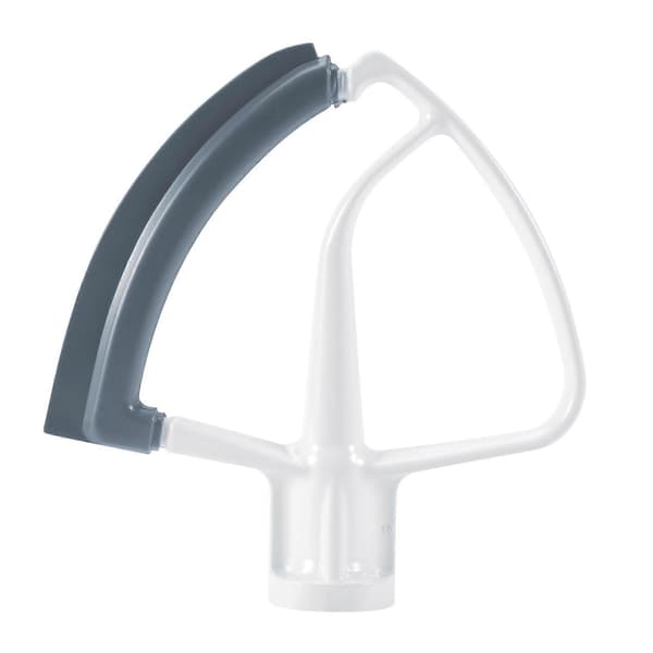 Flex Edge Piskeris til KitchenAid Mixer 4.5-5 QT Tilt-Head Stand Mixer Tilbehør, Mixer Paddle Tilbehør White