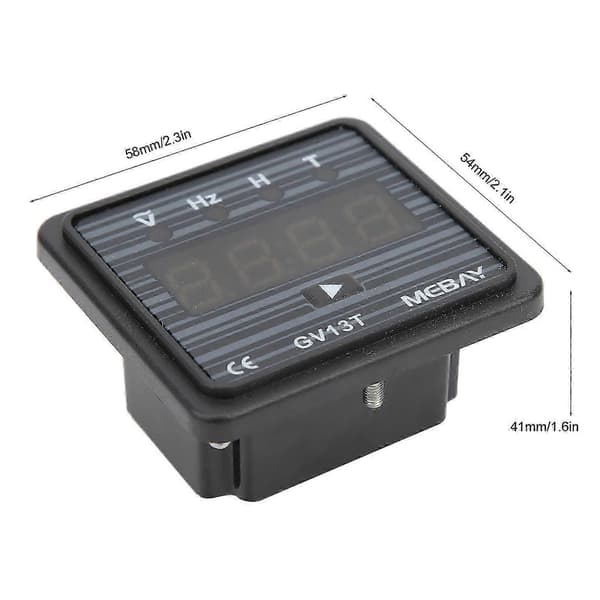 Digital Voltmeter Generator Multifunksjonsmåler GV13T AC 220V Industriell Kontrollkomponent for Spenningsmåling og Overvåking