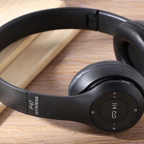 Uformelt hodesett – svart Bluetooth-hodesett
