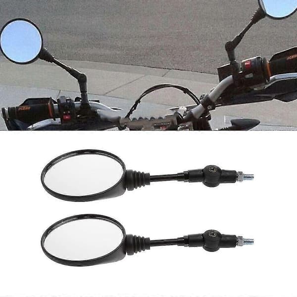 Universell vikbar motorcykel sidospegel 10 mm för Yamaha Honda