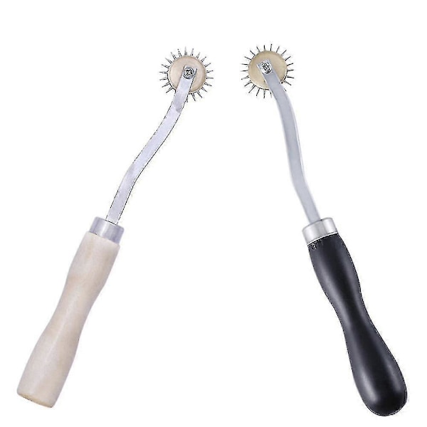 Marking Wheel Serrated Pattern Marking Wheel Perforator Pounce Wheel Leather Perforating Tool For Sewing 1pc