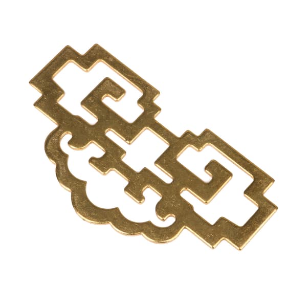8cmx4.6cm Messing Antikke Klassiske Malerikroge Sæt med 5