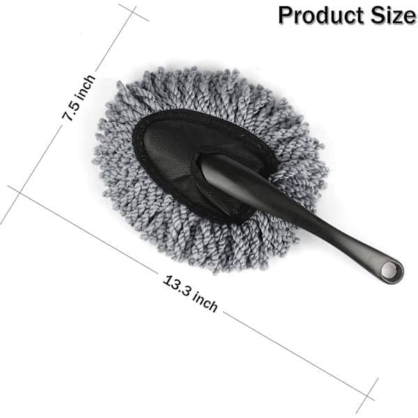 WABJTAM 2-pack Mini Microfiber Car Dashboard Dust Brush, Multi-function Car Cleaning Brush, Car Interior Exterior Accessories, Car Cleaning and ...