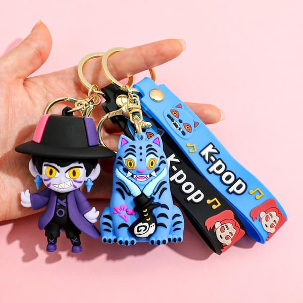 Kpop Devil Hunter Film Nøglering Sød Harajuku Stil Nøglering Halloween Devil Hunter Pigegruppe Ny Ankomst 03 C